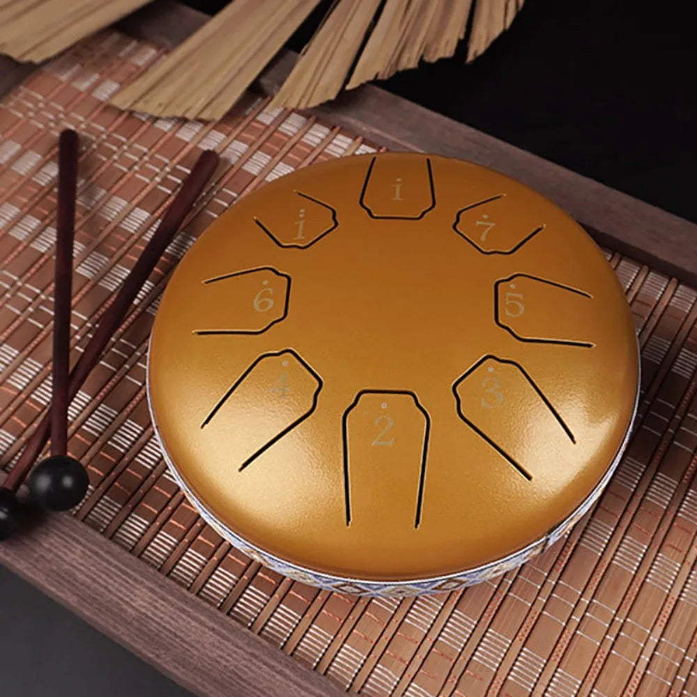 Tongue Drum 8 Tone Mini Steel Drums - Dagher Studios